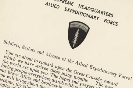 D-Day: Eisenhower’s Speech