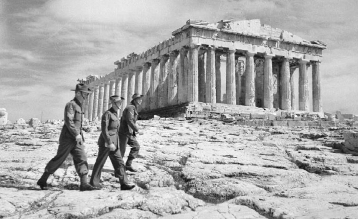 The Australians and New Zealanders at Greece & Crete